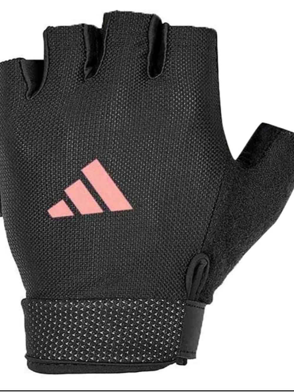 Adidas Aeroready Essential Training Workout Gloves Large Black&Pink ADGB 15003